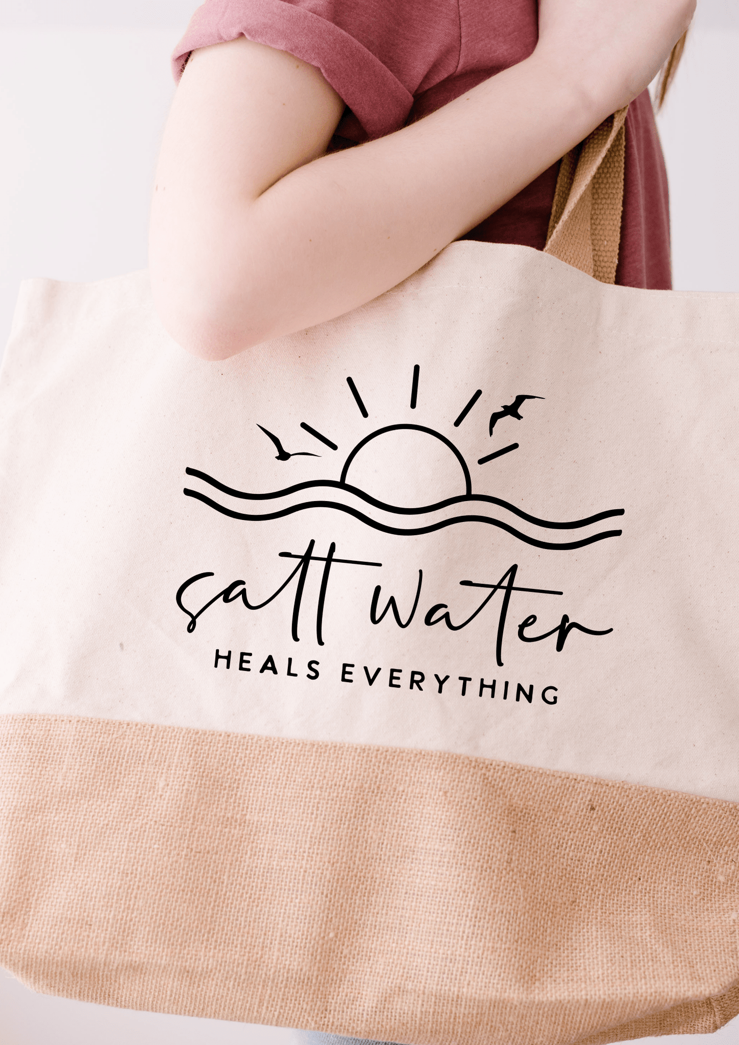 Jutetasche "SALTWATER" - NiJeKra