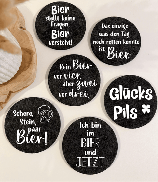 6er Set Bieruntersetzer - NiJeKra