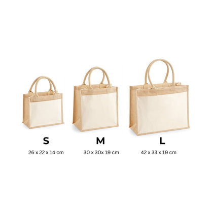 Jutetasche "Hochzeit 2" - NiJeKra