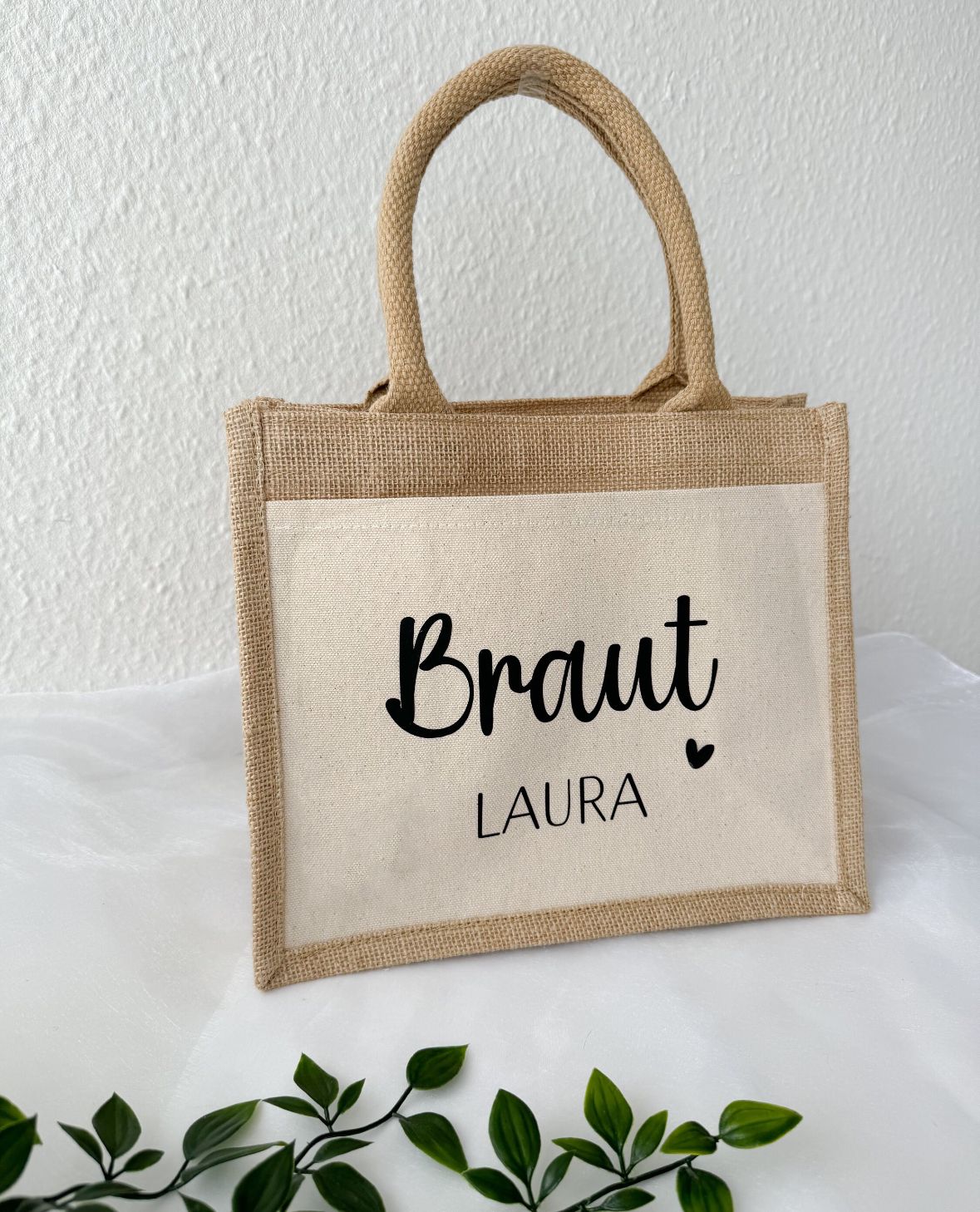 Jutetasche "Hochzeit 2" - NiJeKra