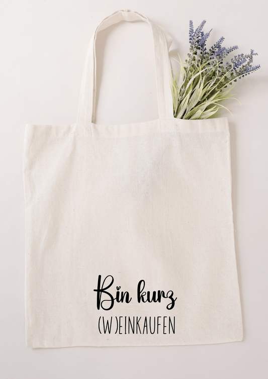 Baumwolltasche "(W)EINKAUFEN" - NiJeKra