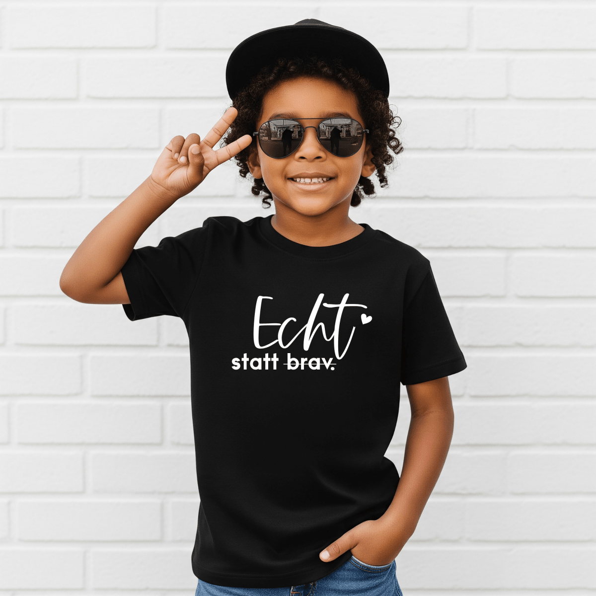 Echt statt brav – Statement T-Shirt - NiJeKra