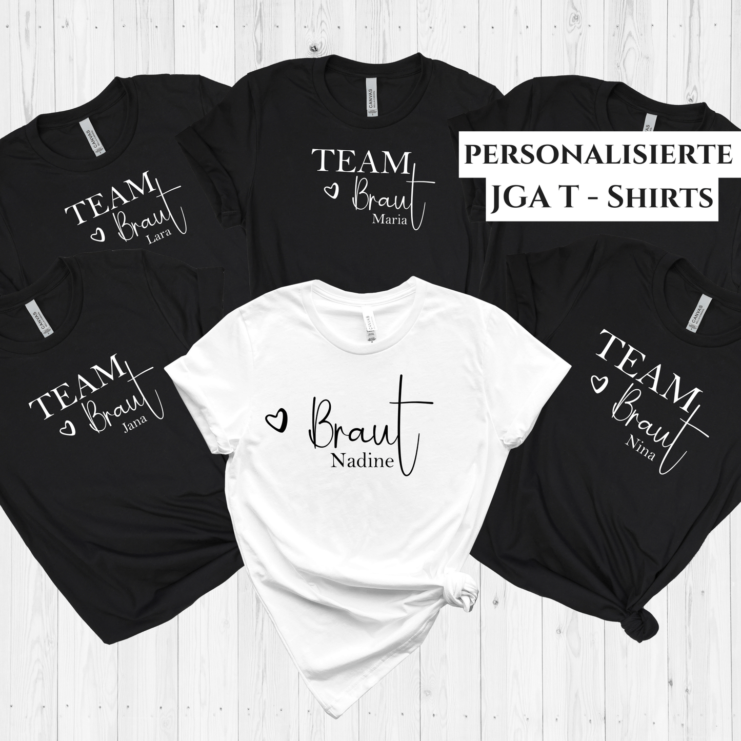JGA T Shirt Frauen / XS - XXL - NiJeKra