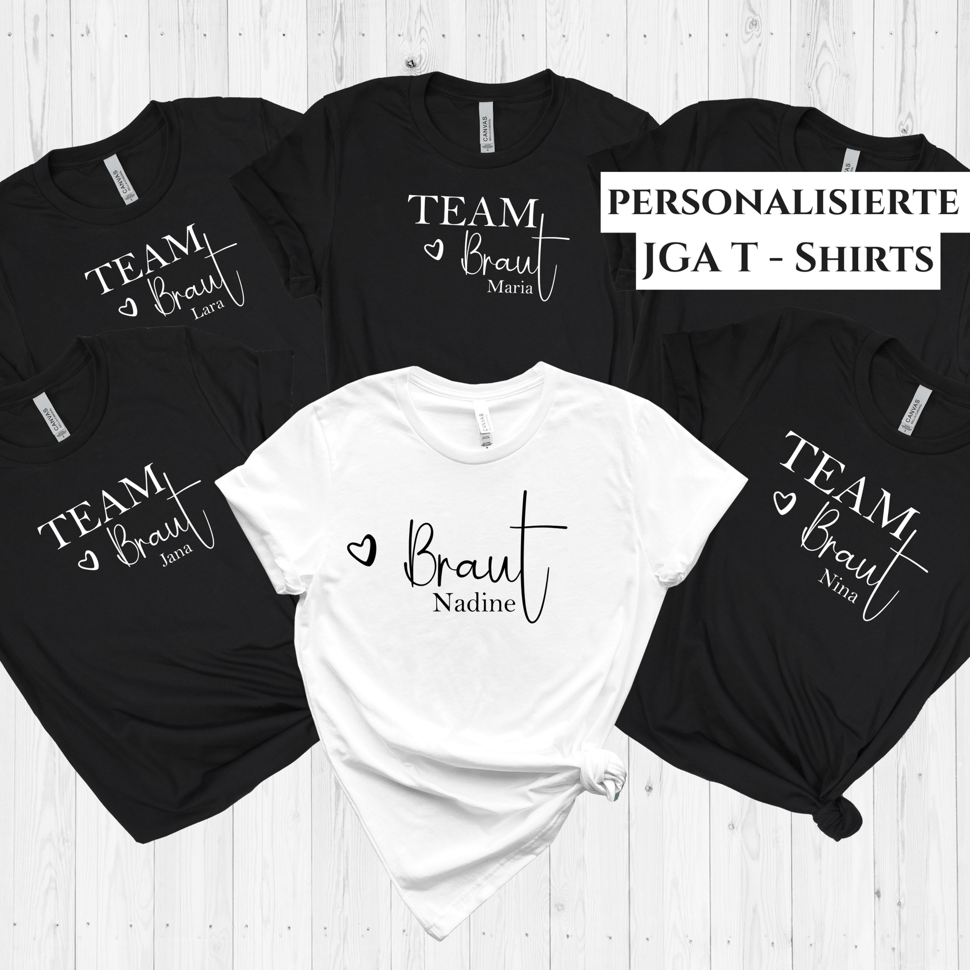 JGA T Shirt Frauen / XS - XXL - NiJeKra