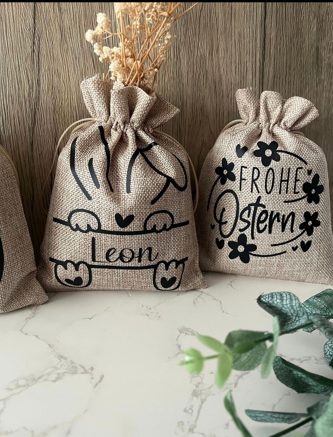 Jutesäckchen "OSTERN" - NiJeKra