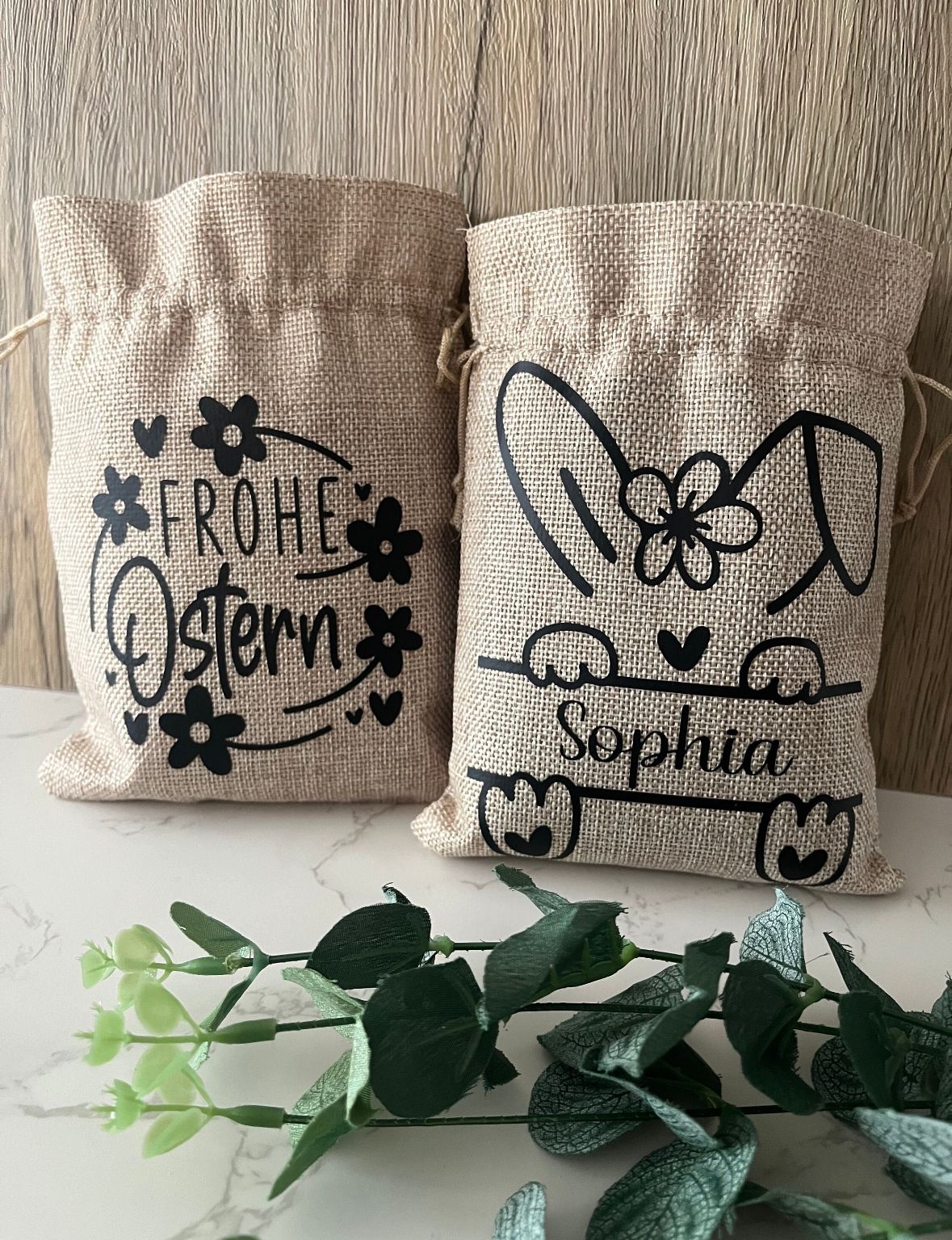 Jutesäckchen "OSTERN" - NiJeKra