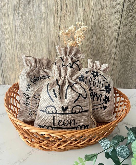 Jutesäckchen "OSTERN" - NiJeKra