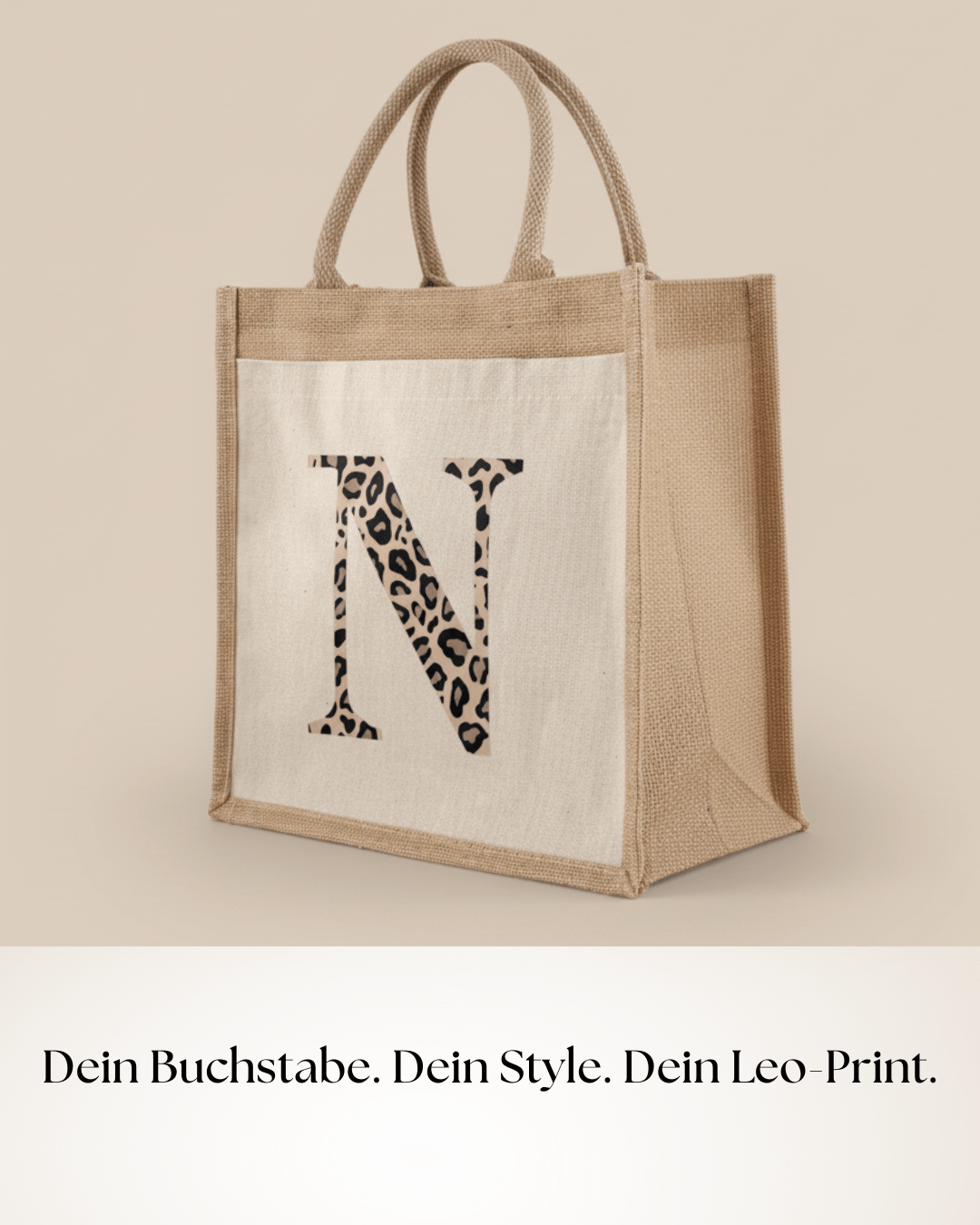 Jutetasche "LEO" - NiJeKra