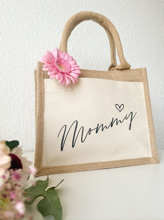Jutetasche "MOMMY" - NiJeKra