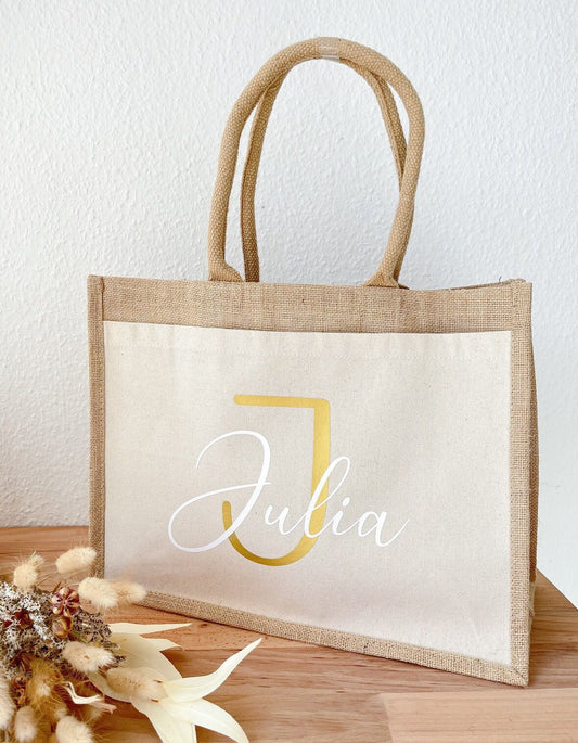 Jutetasche "NAMEN" - NiJeKra