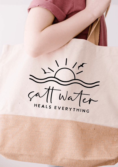 Jutetasche "SALTWATER" - NiJeKra