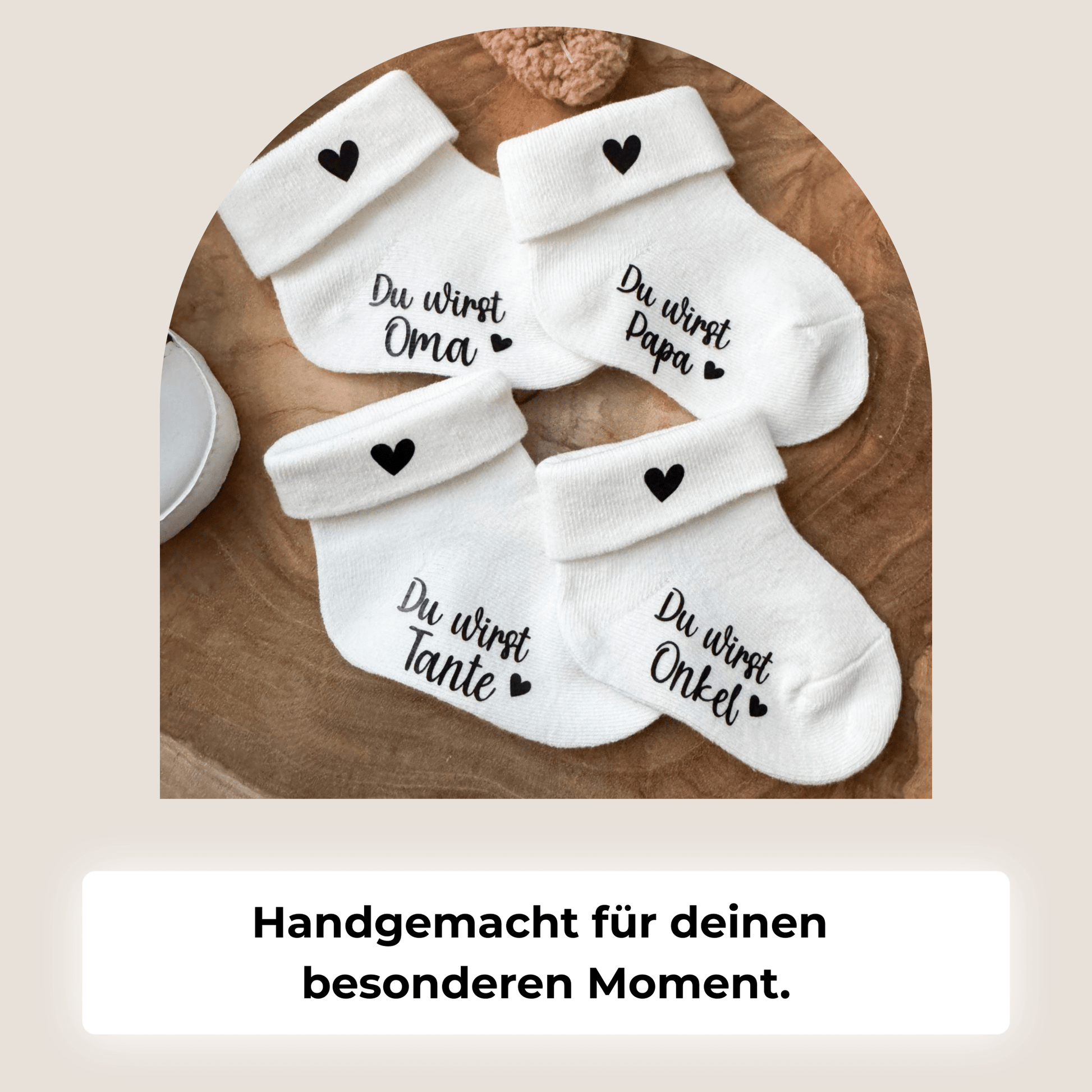 personalisierte Babysocke - NiJeKra
