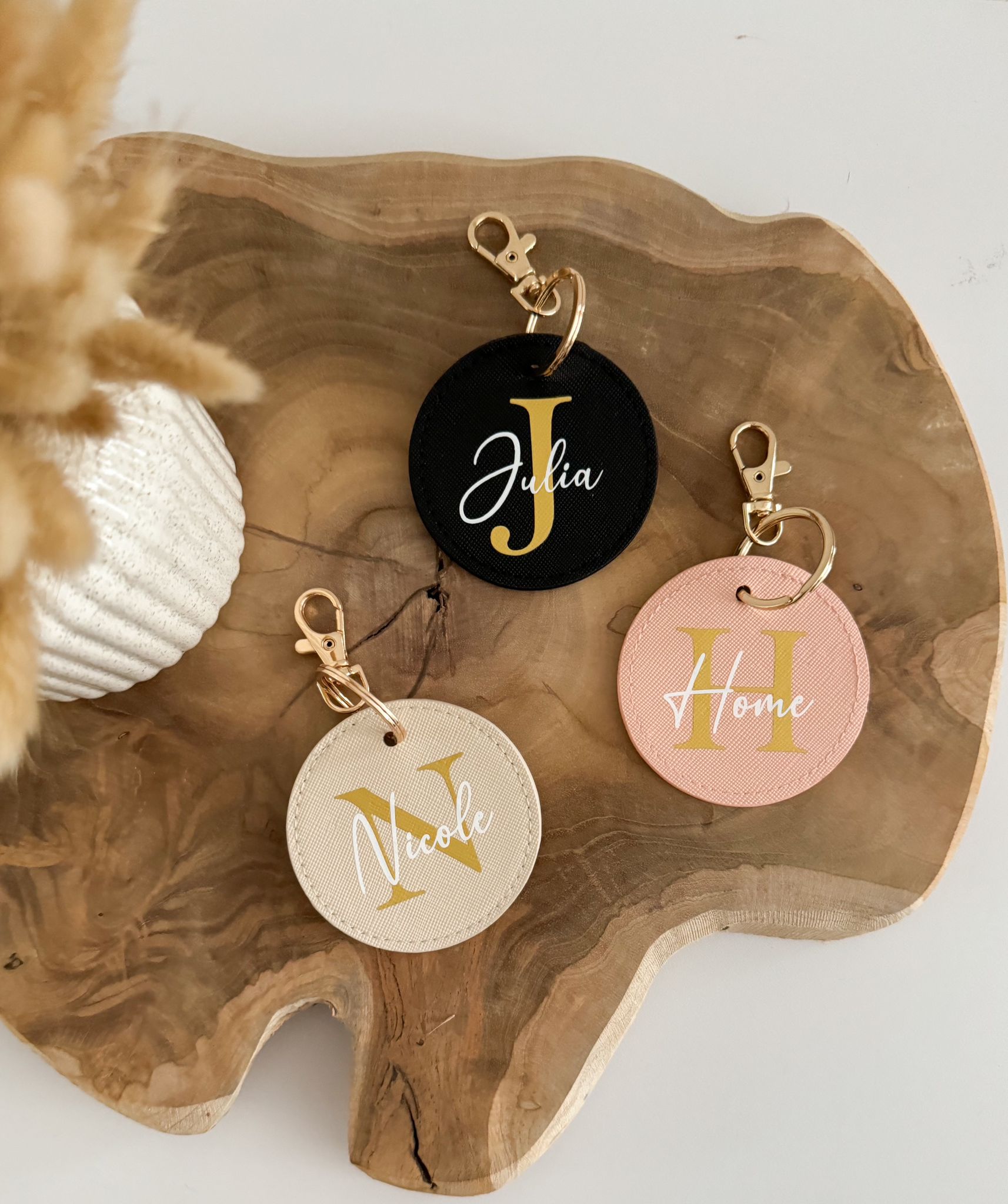 Schlüsselanhänger, personalisiert "RUNDE SACHE" - NiJeKra