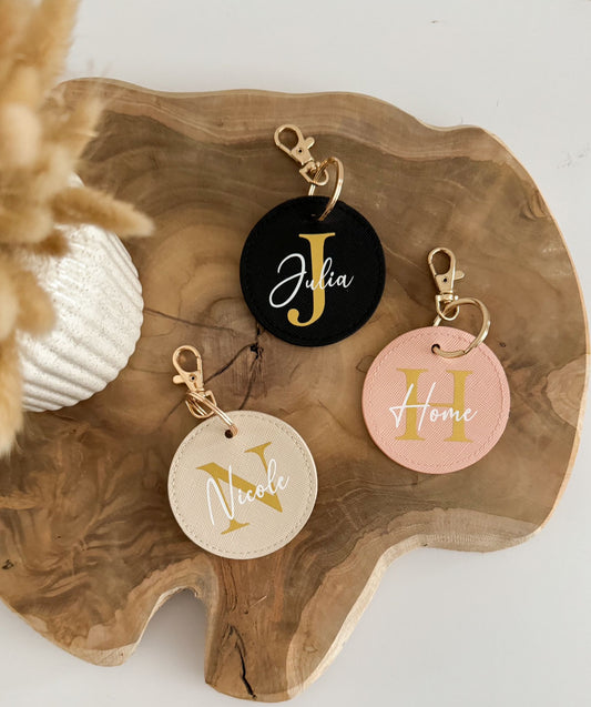 Schlüsselanhänger, personalisiert "RUNDE SACHE" - NiJeKra