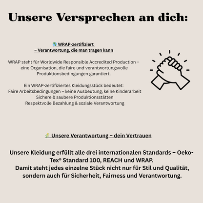 Statement - Sweatshirt für Kinder „Kind statt Konzept“ - NiJeKra