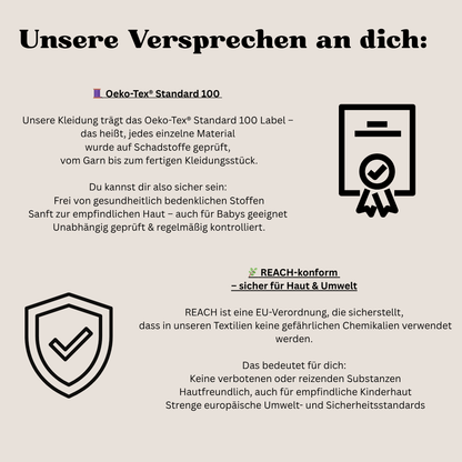 Statement - Sweatshirt für Kinder „Kind statt Konzept“ - NiJeKra