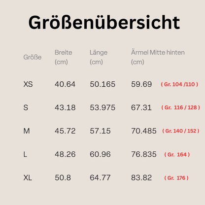 Statement - Sweatshirt für Kinder „Kind statt Konzept“ - NiJeKra